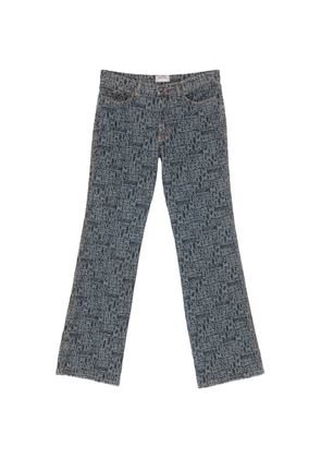 Missoni Pre-Owned 2000s patterned jeans - Blue