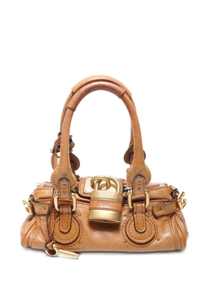 Chloé Pre-Owned 2000-2015s small Paddigton leather tote bag - Brown