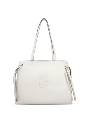 LIU JO large logo tote bag - Neutrals