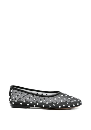 Bibi Lou round-toe ballet flats - Black