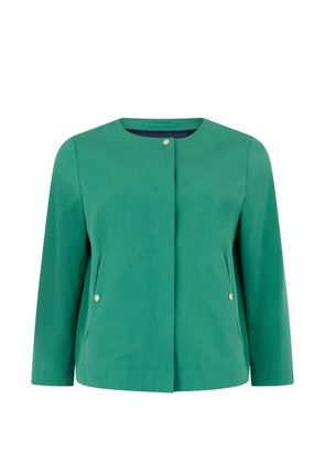 Herno collarless jacket - Green