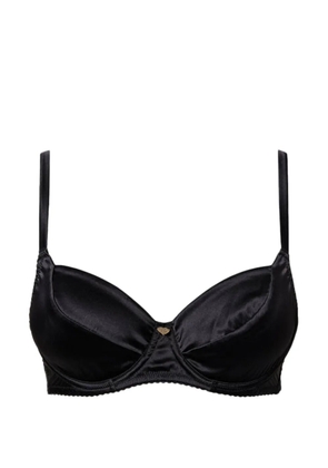 TWINSET satin underwire bra - Black