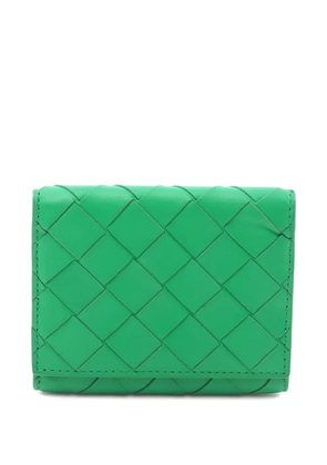 Bottega Veneta Pre-Owned 2010s Intrecciato leather wallet - Green