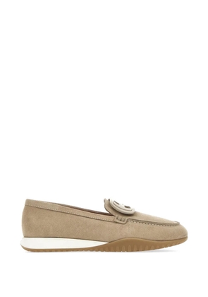 Hogan appliqué slip-on sneakers - Neutrals