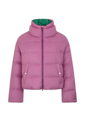 Herno high-neck padded jacket - Pink