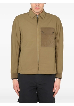 Ten C patch-pocket jacket - Brown