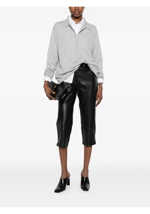 The Frankie Shop Tala polo top - Grey