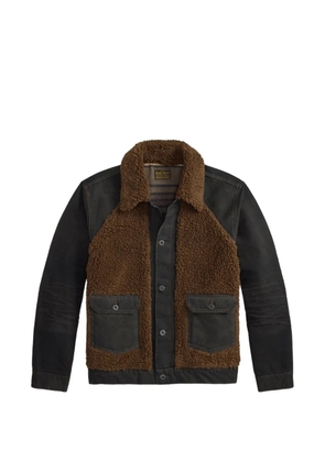 Ralph Lauren RRL panelled flap-pocket jacket - Black