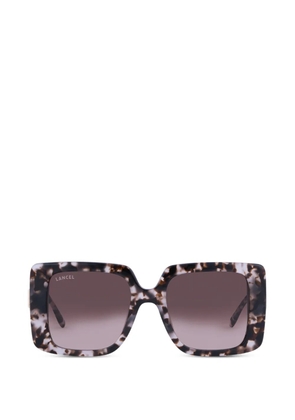 Lancel Alma graphic square-frame sunglasses - Brown