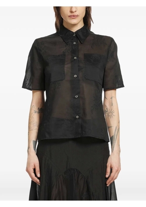 OUR LEGACY pocket short-sleeve shirt - Black