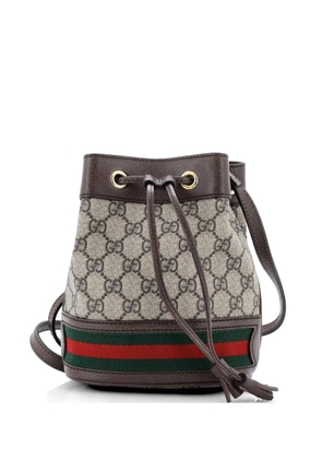 Gucci Pre-Owned Ophidia GG Coated Canvas Mini bucket bag - Brown