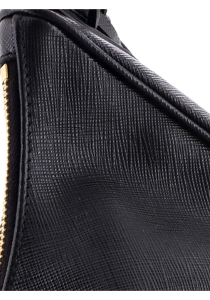 Prada Pre-Owned Re-Edition Hobo Saffiano Leather Mini shoulder bag - Black