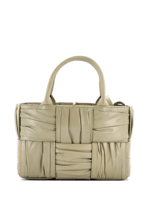 Bottega Veneta Pre-Owned Arco Maxi Intrecciato Plisse Leather Mini tote bag - Green