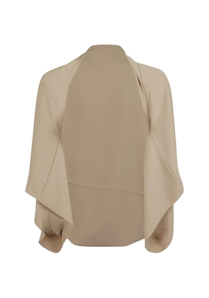 P.A.R.O.S.H. Panty long-sleeve poncho - Neutrals