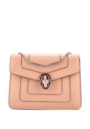 Bvlgari Pre-Owned Serpenti Forever Square Shoulder Bag Leather Small crossbody bag - Neutrals