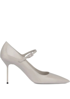 Paris Texas 90mm Lidia pointed-toe pumps - Grey