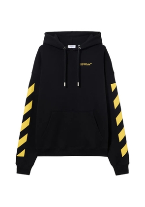 Off-White printed hoodie - Black