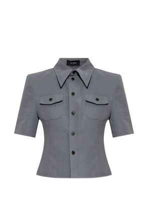 Willy Chavarria Chavela button-up shirt - Grey