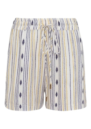 Lenny Niemeyer Fraldado Wally elasticated drawstring shorts - White