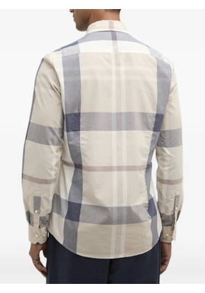 Barbour tartan shirt - Neutrals