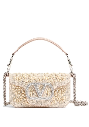 Valentino Garavani small Locò shoulder bag - Neutrals