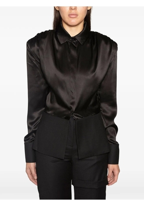 Materiel silk shirt - Black