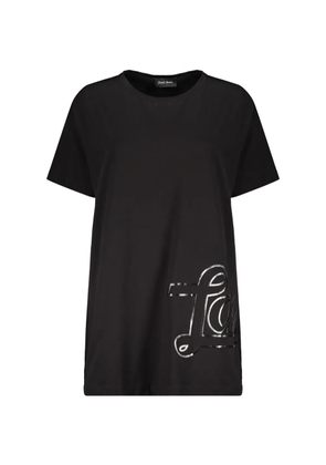 Herno lettering T-shirt - Black