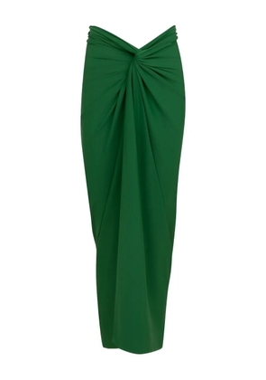 Lenny Niemeyer knotted sarong skirt - Green