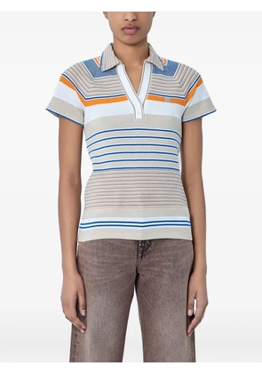 Lacoste striped polo shirt - Neutrals