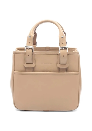 Burberry Pre-Owned 2010 double-handle tote bag - Neutrals