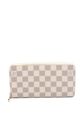 Louis Vuitton Pre-Owned 2008 Damier Azur zip-fastening wallet - Neutrals