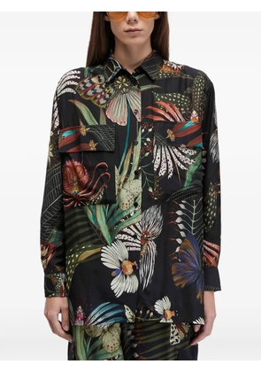 Osklen pocket print shirt - Black