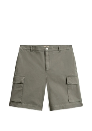 Woolrich cargo cotton twill shorts - Green