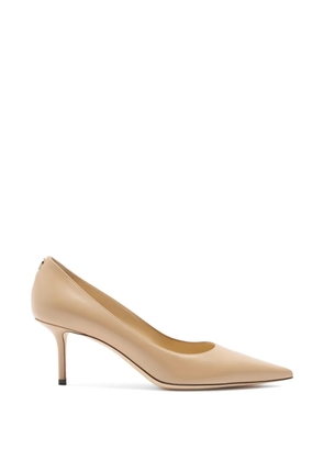Jimmy Choo Love pointed pumps - Neutrals