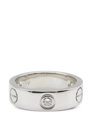 Cartier 2010s Love diamond ring - Silver