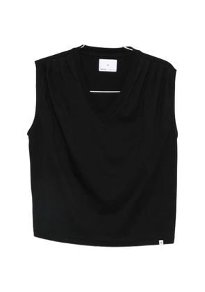 WOC Matera V-neck sleeveless top - Black