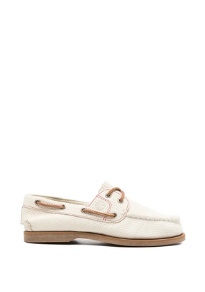 Timberland contrast-stitching loafers - Neutrals