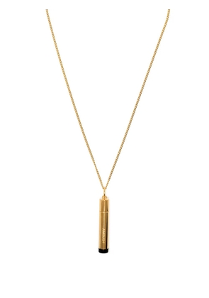 AMBUSH pill case necklace - Gold