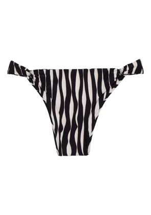 Lenny Niemeyer zebra-print bikini bottom - Black