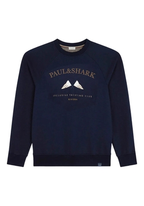 Paul & Shark logo-detailing sweatshirt - Blue