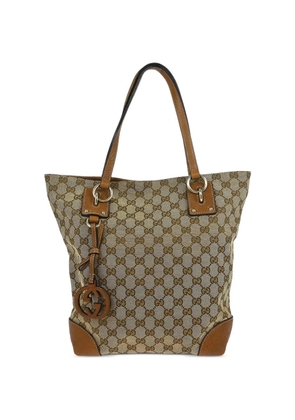Gucci Pre-Owned 1990-2000s GG canvas tote handbag - Neutrals