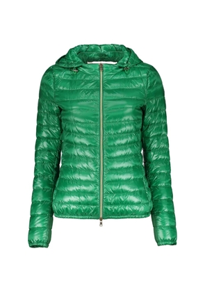 Herno Angela quilted hooded jacket - Green