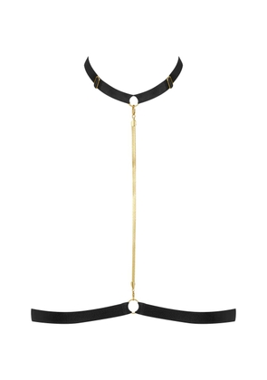 Maison Close chain bijoux harness - Black