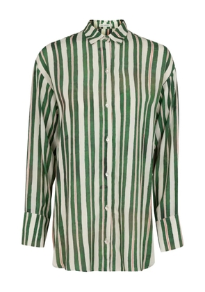 Lenny Niemeyer stripe-print shirt - Green