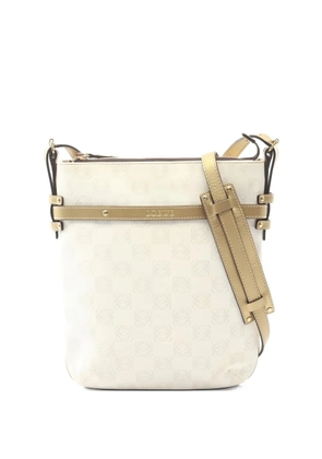 Loewe Pre-Owned 2000s Anagram Repeat leather bag - White