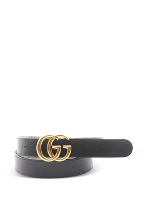 Gucci Pre-Owned 2010s Marmont GG Supreme GG logo belt - Neutrals