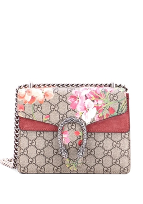 Gucci Pre-Owned Dionysus Bag Blooms Print GG Coated Canvas Mini shoulder bag - Brown