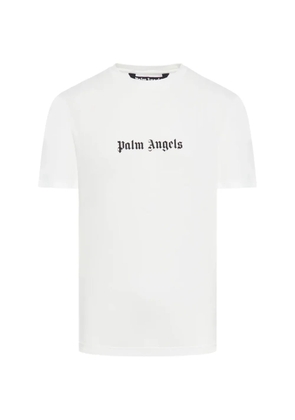 Palm Angels logo-print T-shirt - White