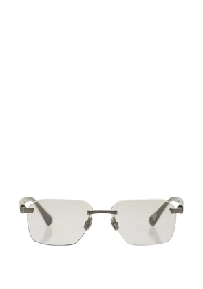 Brunello Cucinelli rectangular-frame sunglasses - Grey