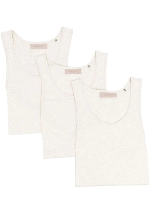 FEAR OF GOD ESSENTIALS scoop neck vest - Neutrals
